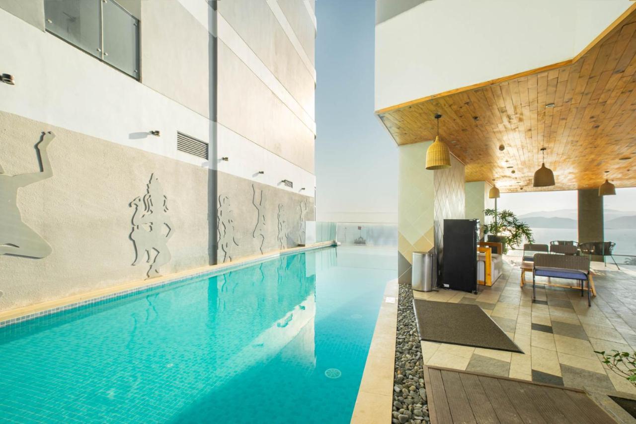 נה טראנג Az Five Stars Ocean View Apartment מראה חיצוני תמונה