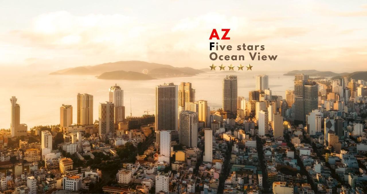 נה טראנג Az Five Stars Ocean View Apartment מראה חיצוני תמונה